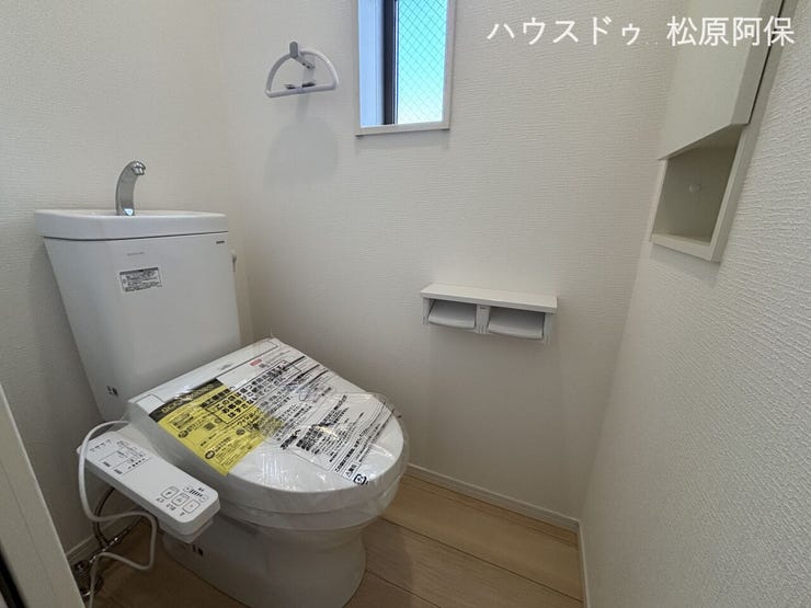 1.2階にそれぞれトイレ完備