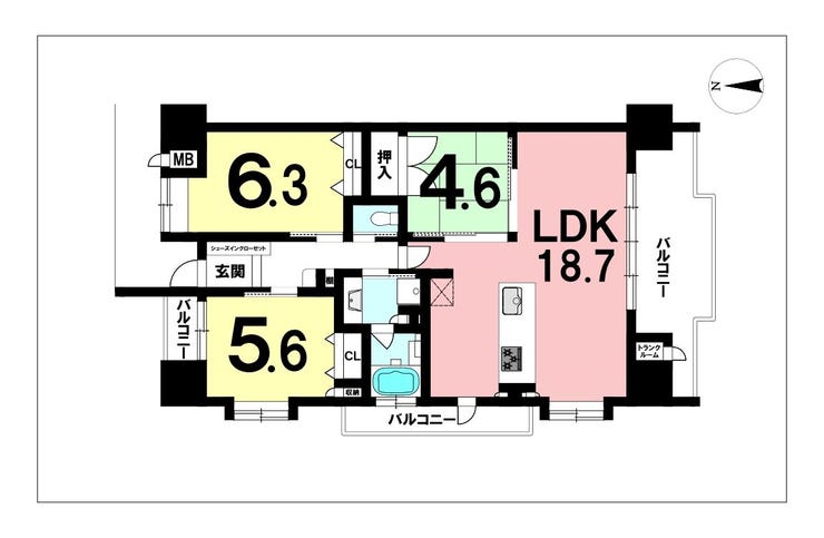 与次郎２丁目 グランドパレスオーシャンステージ与次郎