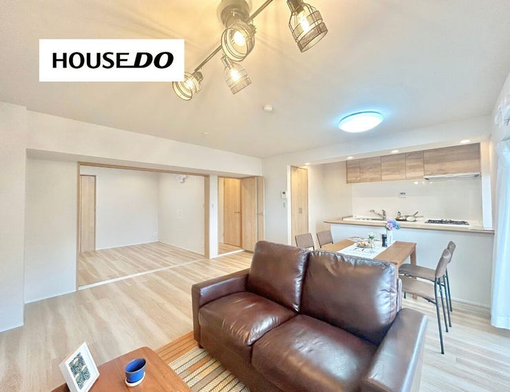 LDK17帖で、家族が集まってもゆとりのある空間♪