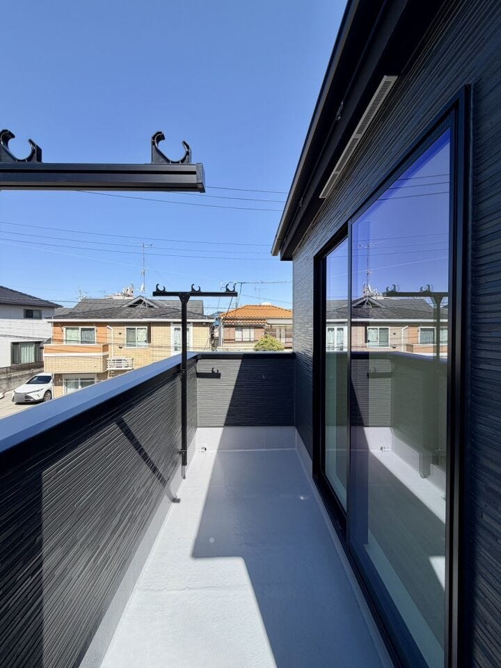 陽当り通風良好♪毎日のお洗濯も快適♪