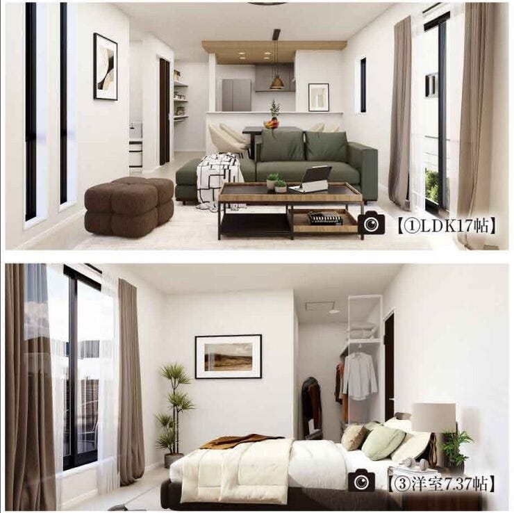 コントラストが美しい内装♪