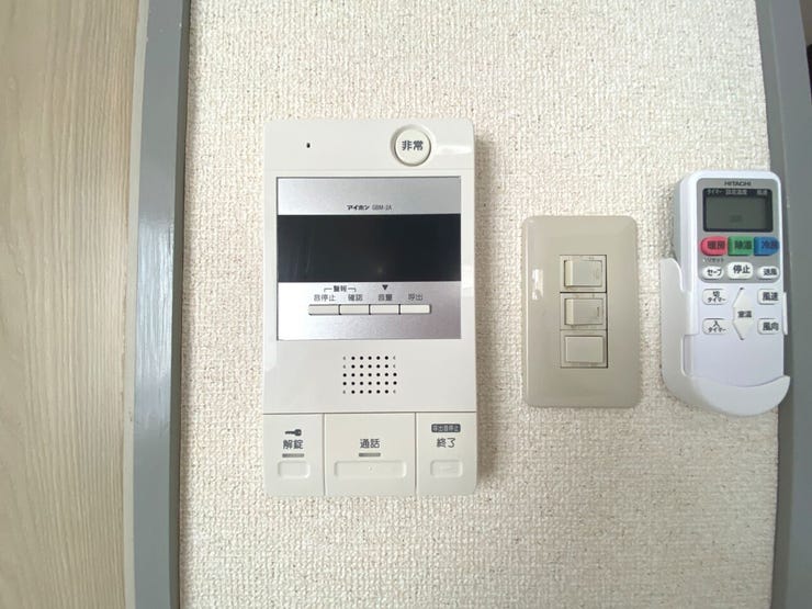 ◇モニター付きインターホン◇防犯面も安心です!