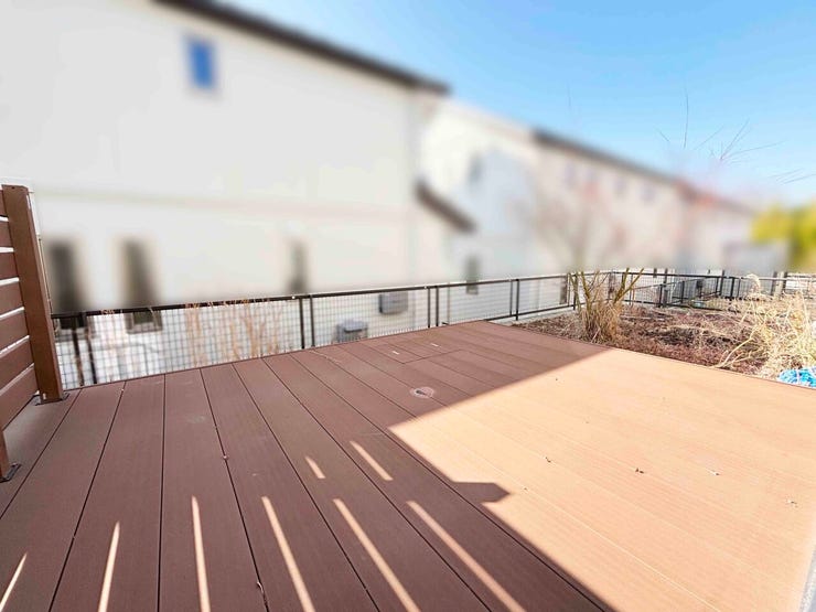 ☆大型ウッドデッキ☆
