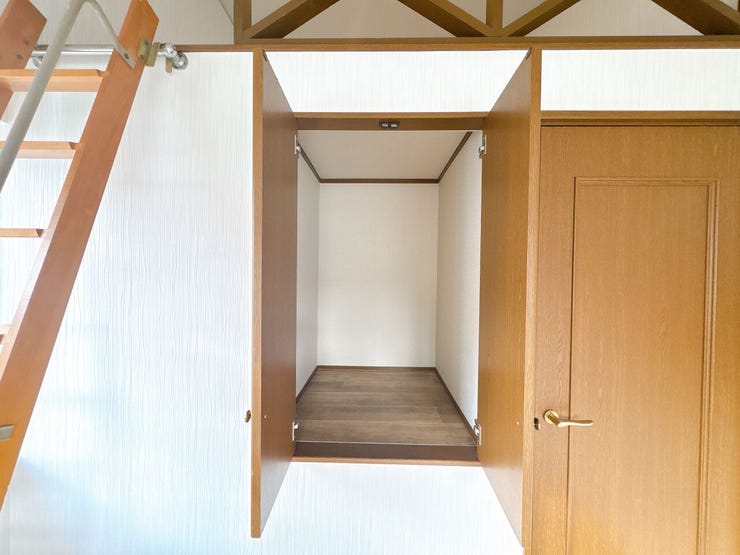全居室に収納あり◎
お部屋がすっきりと片付きます。