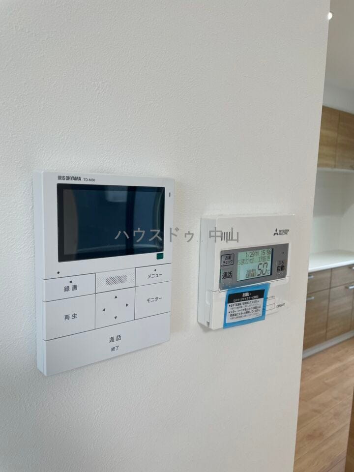 モニターつきインターホン