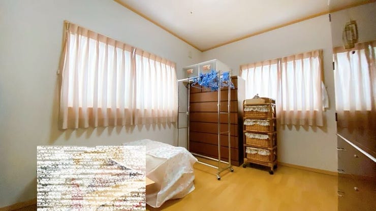 日当り良好の洋室!
明るい空間となっております。