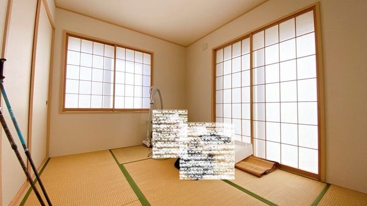 リビング横の和室スペースは休憩したり、お子様の安全な遊びスペースとしても使えます◎