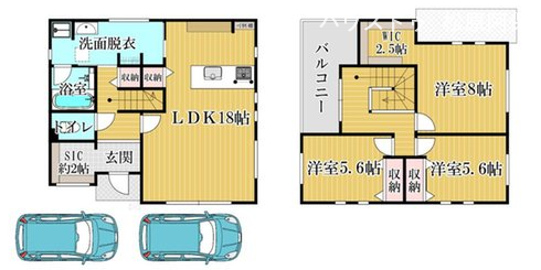 【間取り】
3LDK