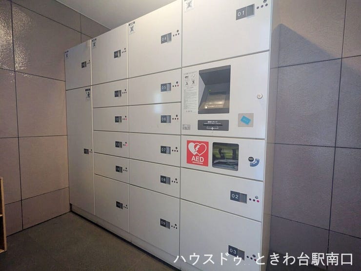 不在時にも荷物を受け取れる宅配ボックスを設置。忙しいご家庭や単身の方にも重宝され、日々の暮らしをサポートしてくれる共用設備です。