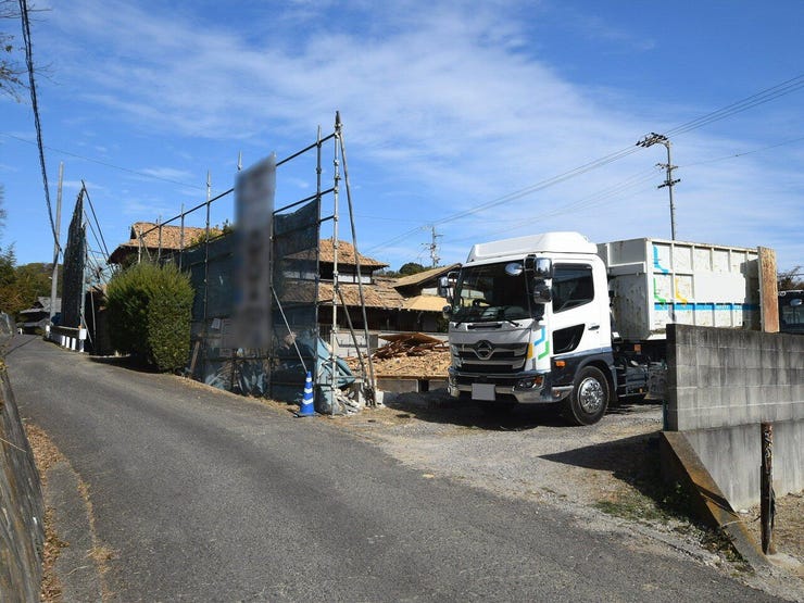 分譲予定地全体を南西側より撮影 2026.01.31