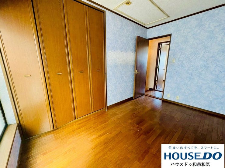 各居室は用途に応じて使いやすく、プライベートな空間としても最適です。収納もしっかり確保されています。