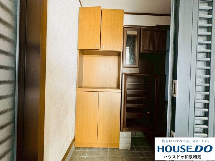 家族みんなが使いやすい、ゆとりと明るさのある玄関です。