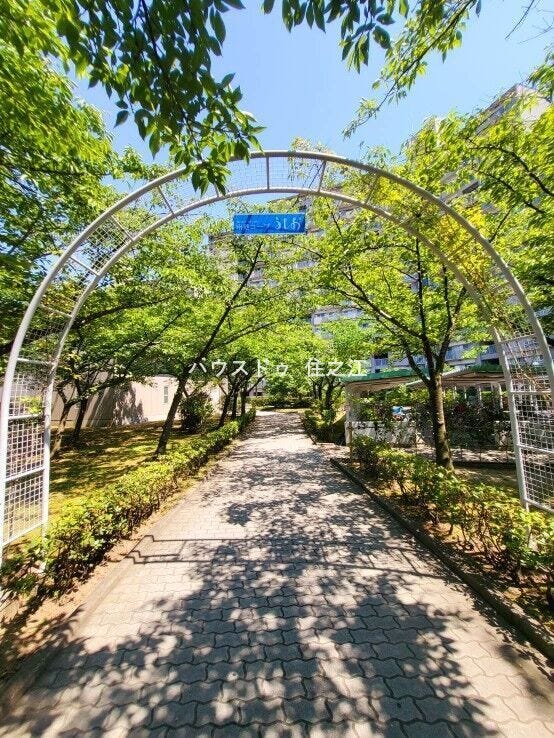 ★マンション内の敷地。植栽も多くあり緑豊かです♪