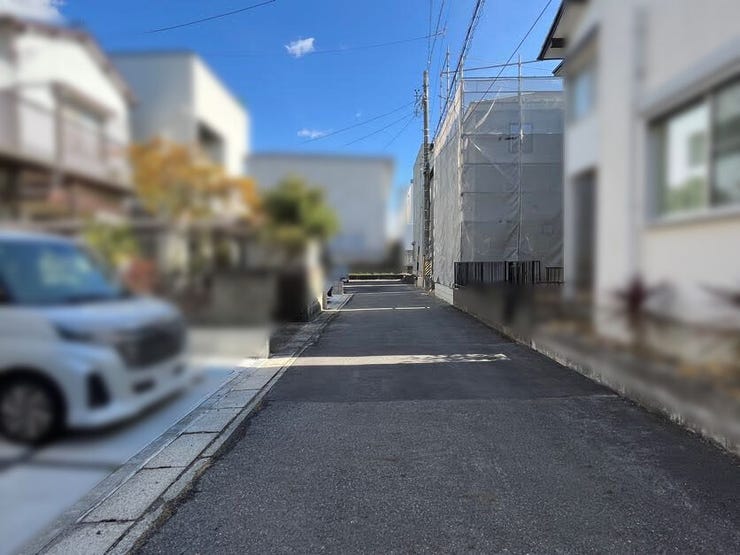 北側前面道路
