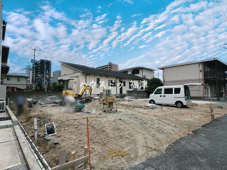 【外観】
2026年2月24日 撮影♪
《福津市中央6丁目 新築戸建》 1号棟♪