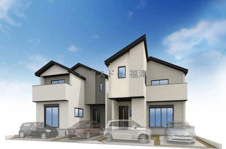 写真の左が1号棟、右が2号棟です。
《福津市中央6丁目 新築戸建》 1号棟♪
完成イメージです。
※現況優先