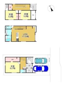 価格：2888万円(税込)
間取り：3LDK
建物面積：102.58㎡(31.02坪)