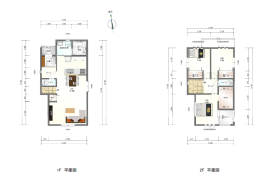 【建物プラン例】
3LDK
1階床面積:48.02㎡
2階床面積:43.06㎡
建築面積:49.68㎡
延べ床面積:91.08㎡