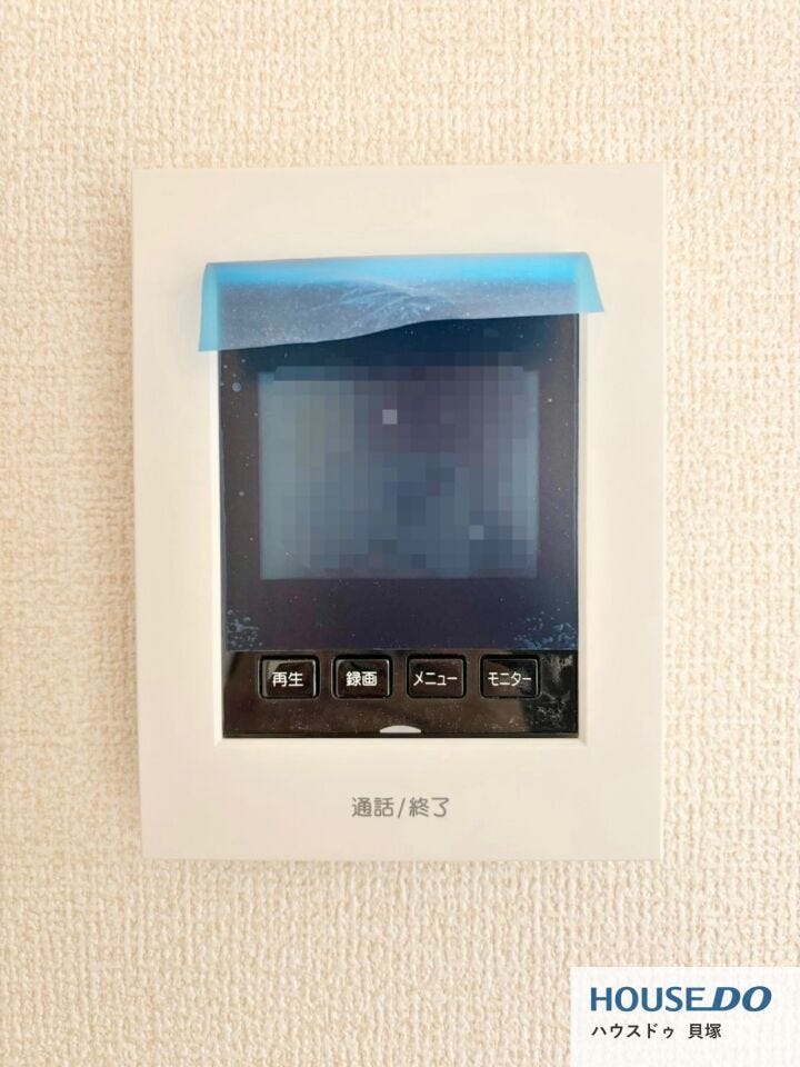 「見える安心」をカタチにしました。誰が来てもわかる様にモニター付きインターホンを設置。
