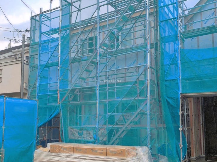 ◎外観:A号棟(3/10撮影)