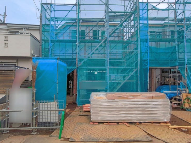 ◎外観:A号棟(3/10撮影)