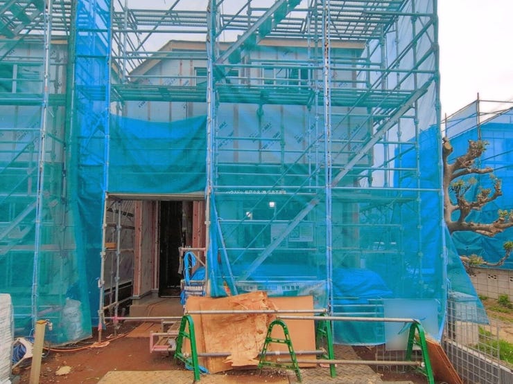 ◎外観:B号棟(3/10撮影)