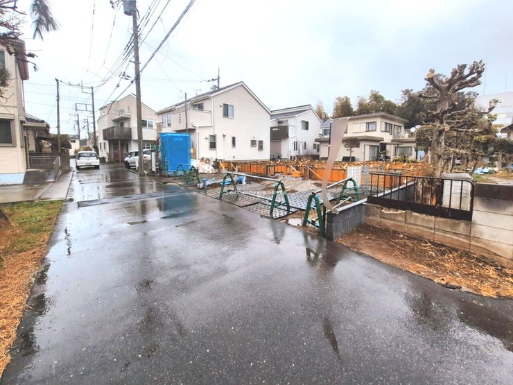 ◎前面道路(3/10撮影)