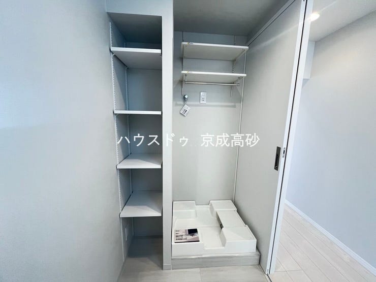 洗濯機置き場のスペースを確保しています!是非、現地にてスペースを確認してみてください。