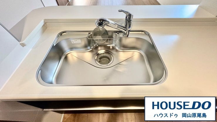 清潔感のあるシンクで毎日のお料理スペースを快適に♪