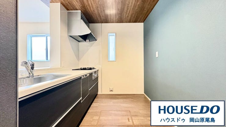 ワイドなキッチンはご夫婦と♪お子様と♪一緒に楽しくお料理できそうですね♪