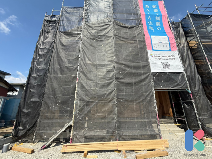 【外観】
建築中♪現地確認をご希望の際はお気軽にお問い合わせください!