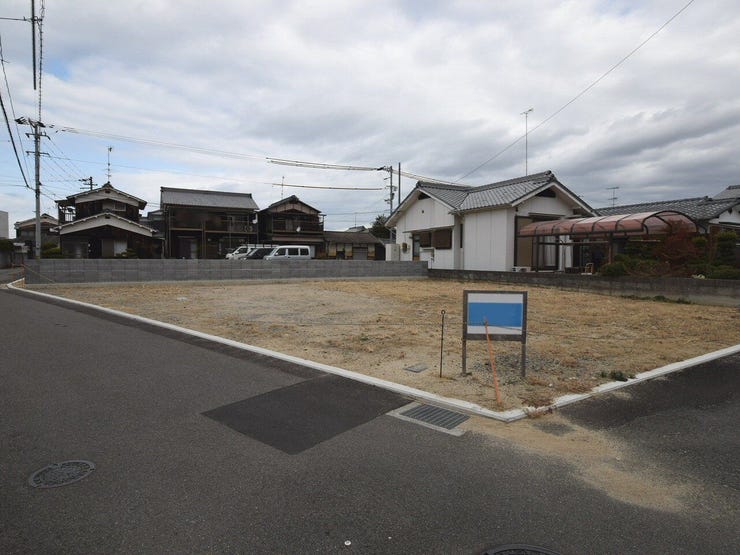 分譲地全体を南西側より撮影