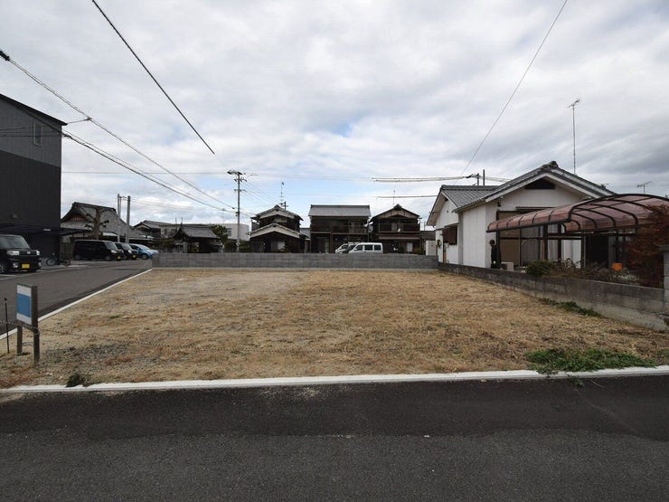 分譲地全体を南側より撮影