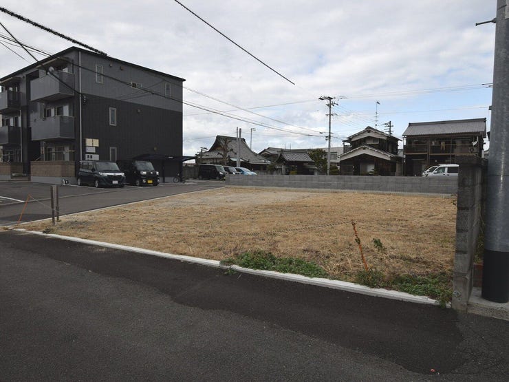 分譲地全体を南東側より撮影