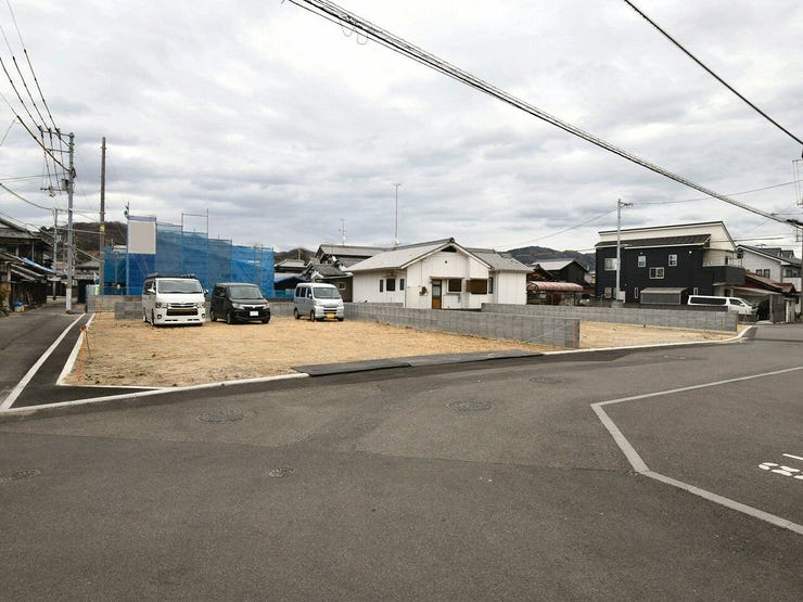 【外観】
分譲地全体を北西側より撮影