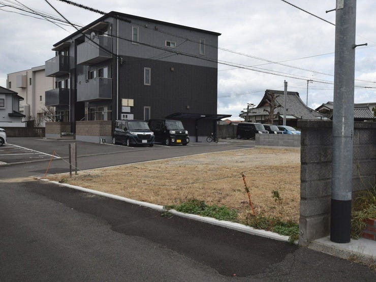 分譲地全体を南東側より撮影