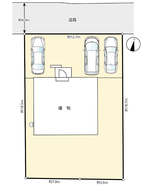■車3台駐車可能■