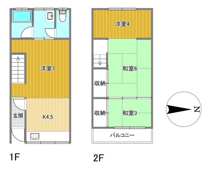 【間取り】
★随時ご見学可能♪住之江区不動産業者のハウスドゥ住之江へ気軽にお申し付け下さい♪