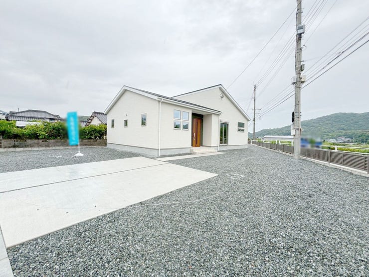 平屋戸建て♪洗面・脱衣所別♪門司区吉志新築戸建て◎駐車場5台◎全室収納◎日当たり良好