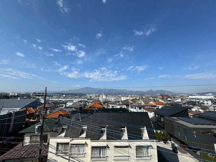 眺めが良く、開放的です!