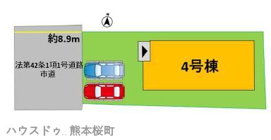 ■□■4号棟、普通車2台駐車可能■□■