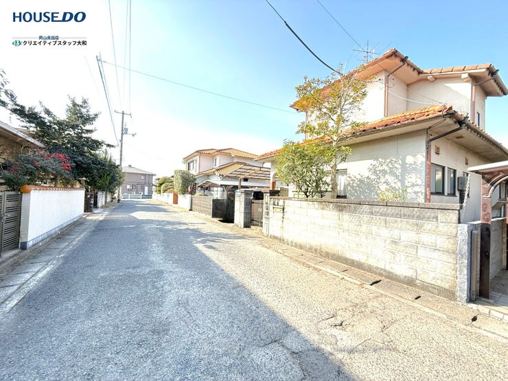 【外観】
○北区吉備津の約38坪の解体更地渡しの土地です
○閑静な住宅地です