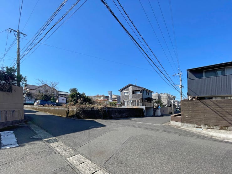 ※2026年2月現地撮影
道路幅員:北東側6m、南東側4.2m公道