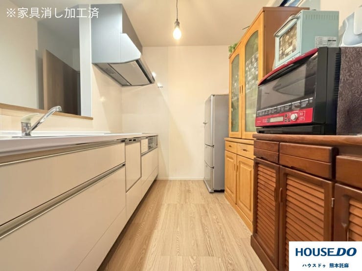 カウンターキッチンは広さ◎