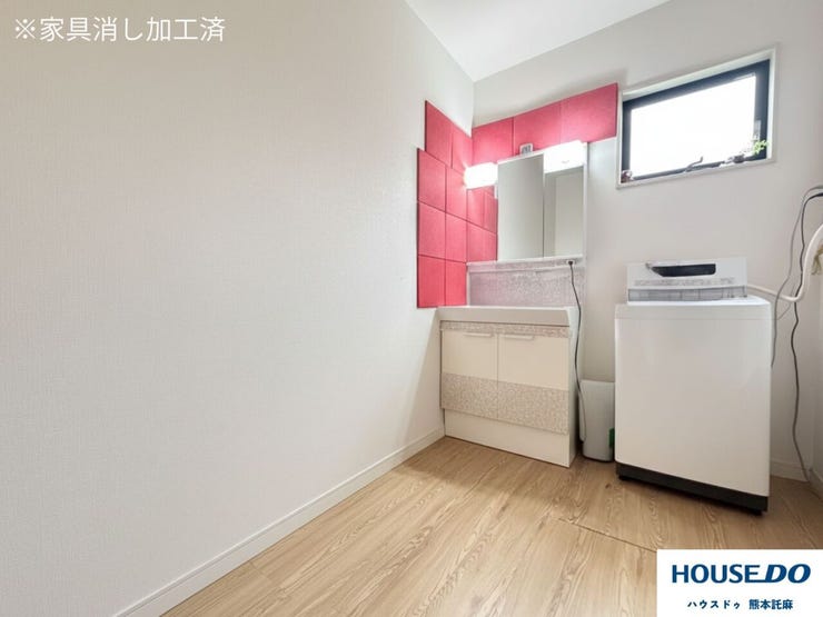 洗面脱衣室も清潔感がありますね♪