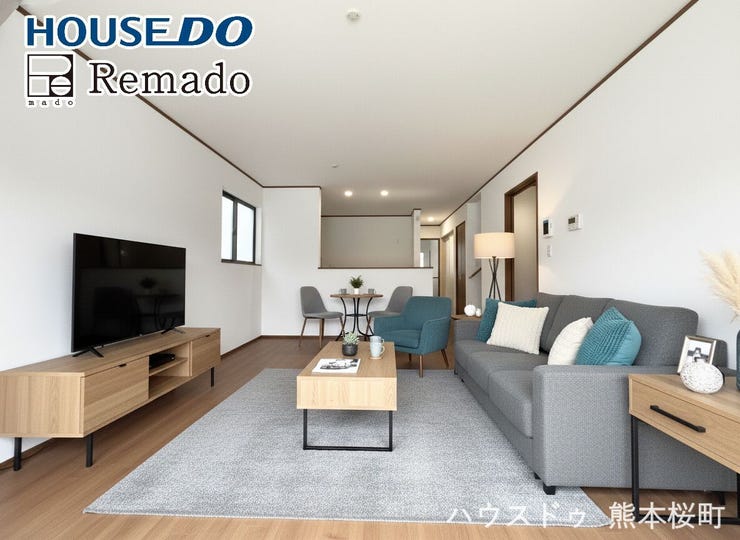 ■□■家族の笑顔が集う、安らぎとくつろぎの中心地■□■お気に入りの家具を迎え、窓からは心地の良い光が差し込みます。※CGで家具を配置しています。