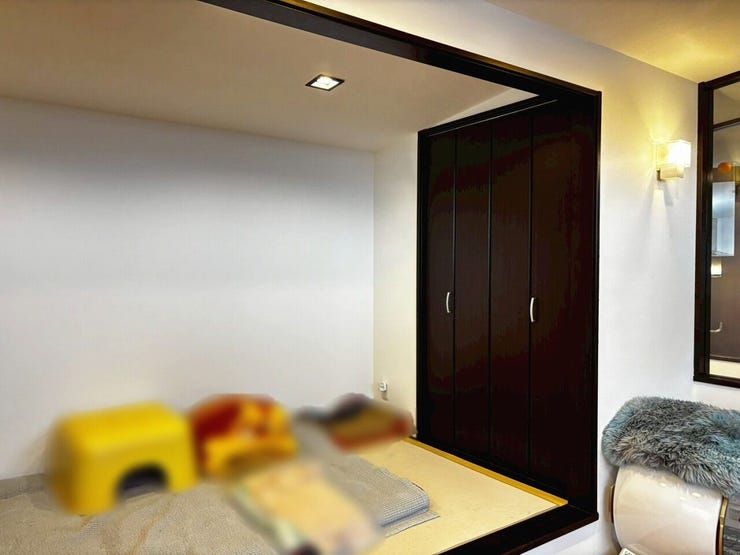 3階リビング内にある畳スペース
畳は2023年頃に新調しております♪お子さまの遊び場にも最適♪