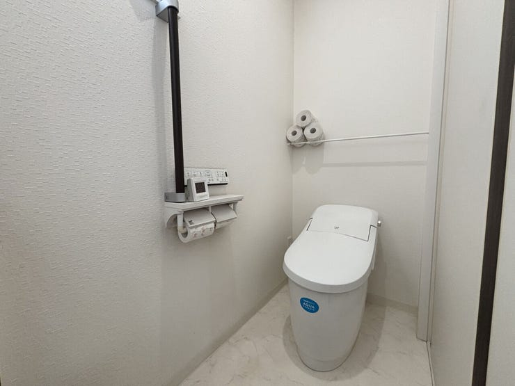 室内(2026年2月)撮影
◎現地案内予約受付中!◎
トイレは各階に設けておりますので、家族でのトイレタイムが重なっても安心です♪