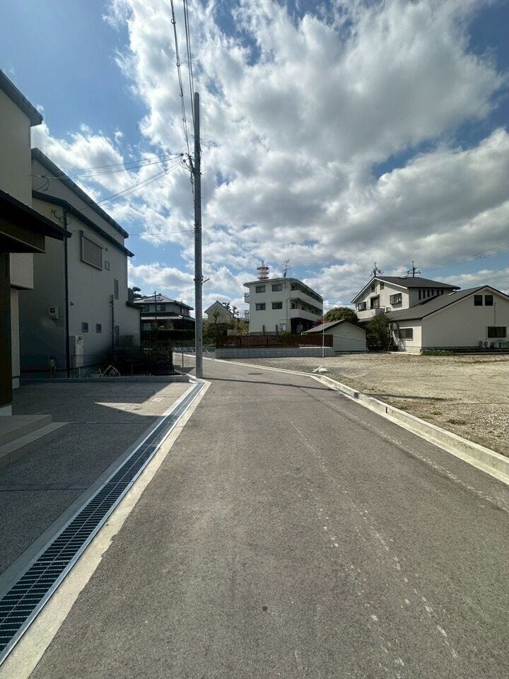 前道も広く運転がしやすい♪