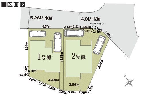 ■□■1号棟、車2台駐車可能■□■